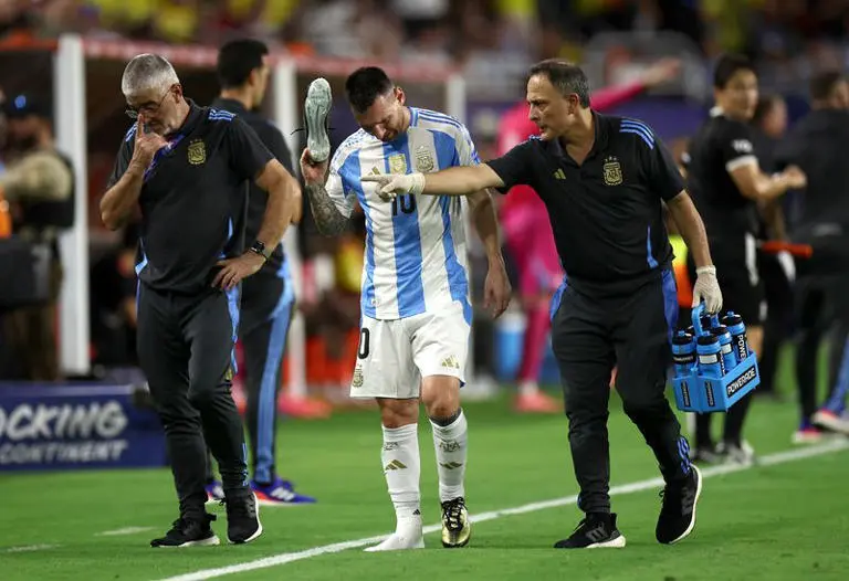 lionel messi injury in copa america final