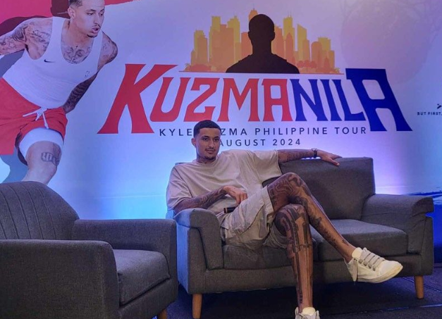 kyle kuzma visits manila