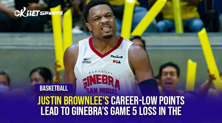 Justin Brownlee’s Career-Low Points Lead to Ginebra’s Game 5 Loss in the Governor’s Cup