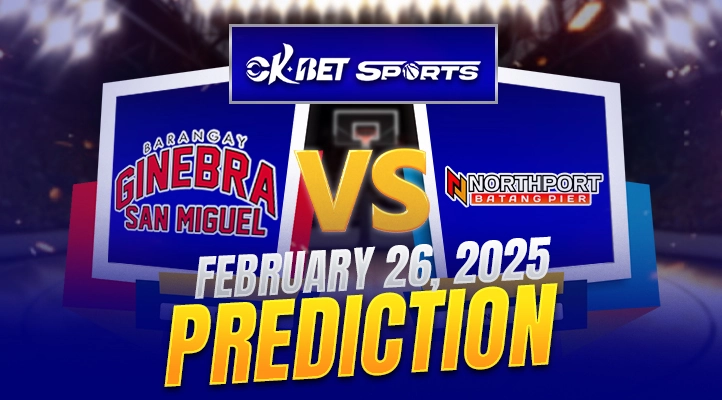 barangay ginebra vs northport a logo of two pba teams